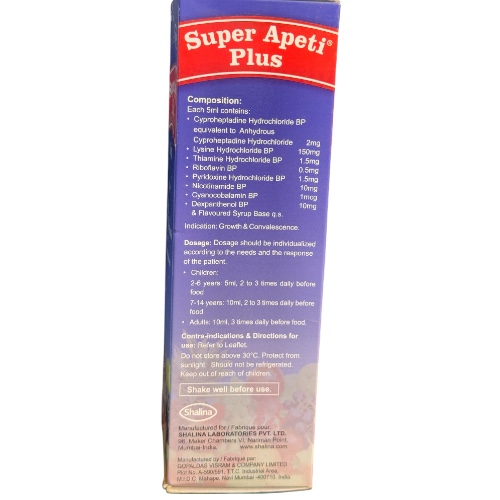 SUPER APETI PLUS SIROP 200ML