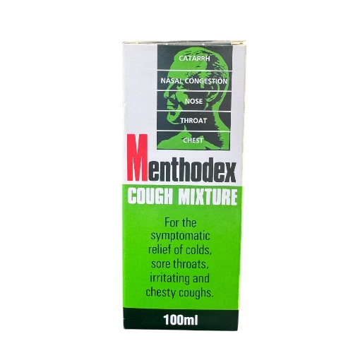 MENTHODEX COUGH MIXTURE 100ML