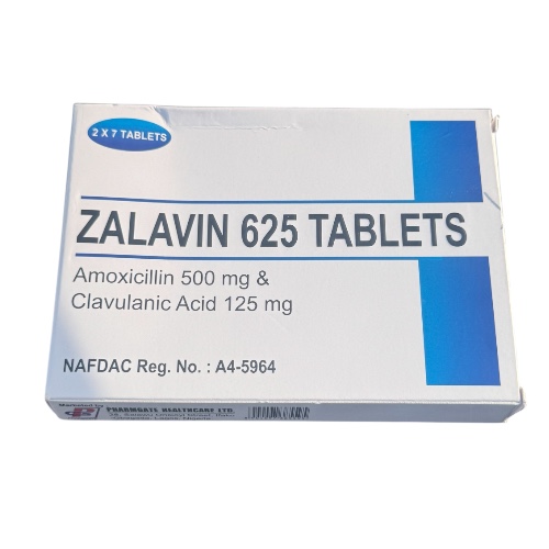 ZALAVIN 625 TABLETS