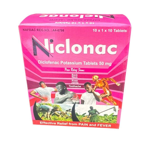 NICLONAC TAB 50MG