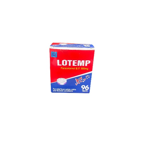 PARACETAMOL 500MG LOTEMP image 2