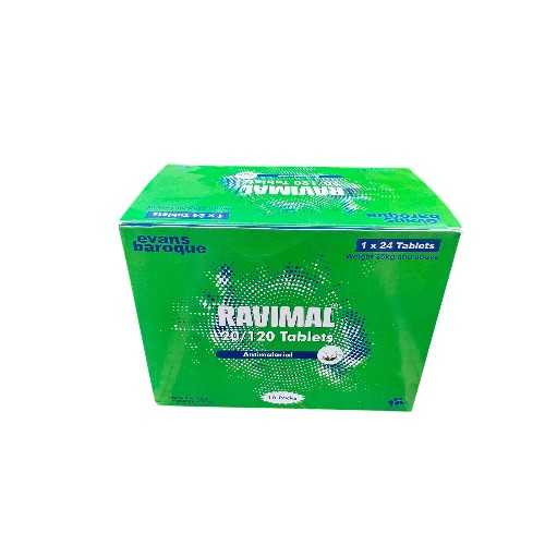 RAVIMAL 20/120MG X 24