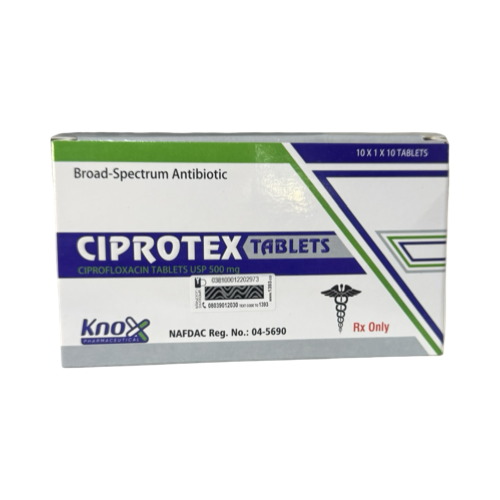CIPROTEX 500MG