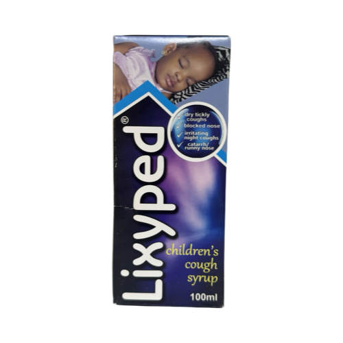 LIXYPED CHILDREN COUGH SYRUP 100ML